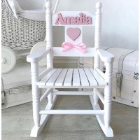 White Personalised Rocking Chair